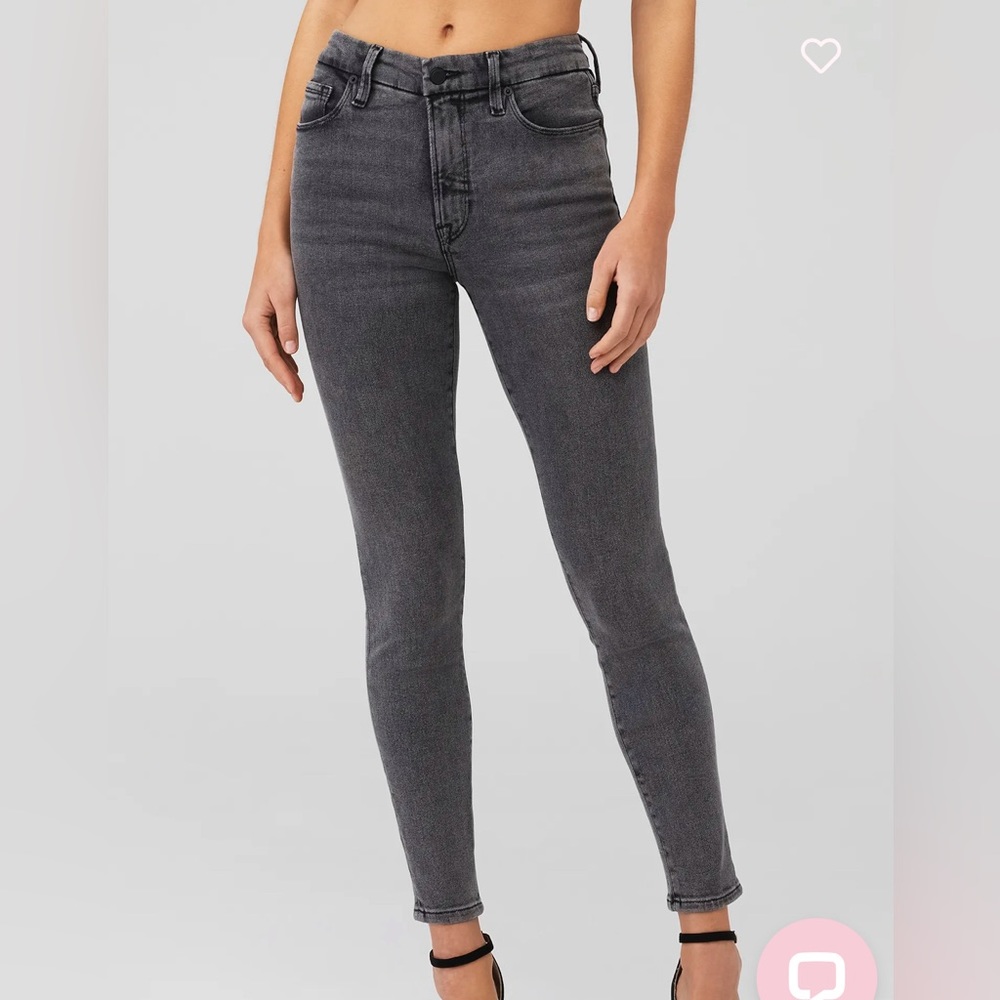 Good American Good Waist grey jeans nwt Size 6 /28